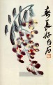 Qi Baishi der Zweig der Glyzinen Chinesische Malerei